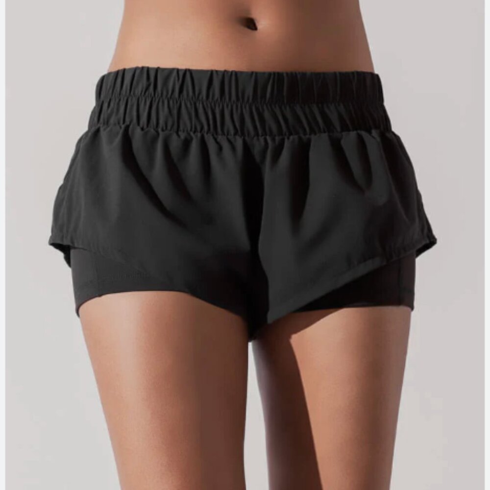 POPFLEX Low Rise Supershort in Teal